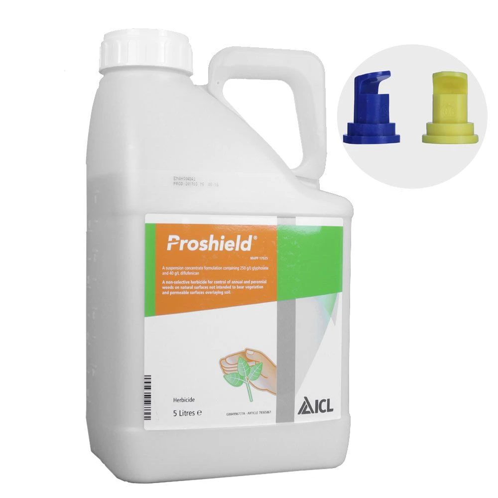 ProShield 5L - Long Lasting Weed Killer With Free Nozzles
